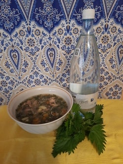 Рецепт Весеннего супа с Серебряной водой! Сюжет клиента нашей компании Нафисы Н.